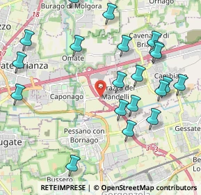 Mappa Via Cascina Cassinazza, 20867 Cambiago MI, Italia (2.35)