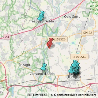 Mappa Via del Lavoro, 24045 Fara Gera d'Adda BG, Italia (5.52933)