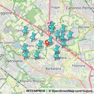 Mappa Via Lodi, 20045 Lainate MI, Italia (1.48059)