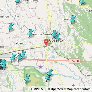 Mappa Via Martiri della Libertà, 13854 Cerreto Castello BI, Italia (3.6355)