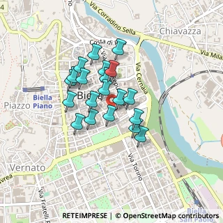 Mappa Via Gustavo di Valdengo, 13900 Biella BI, Italia (0.3205)