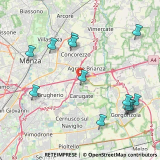 Mappa Viale delle Industrie, 20864 Zona , 20864 Zona (5.16308)