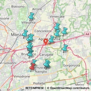 Mappa Viale delle Industrie, 20864 Zona , 20864 Zona (3.77813)