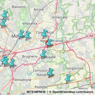 Mappa Viale delle Industrie, 20864 Zona , 20864 Zona (5.78538)