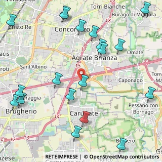 Mappa Viale delle Industrie, 20864 Zona , 20864 Zona (2.84895)