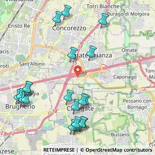Mappa Viale delle Industrie, 20864 Zona , 20864 Zona (2.715)