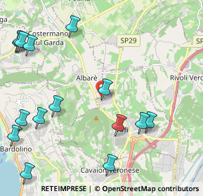 Mappa Via Ca' Balota, 37010 Costermano VR, Italia (3.2665)