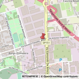 Mappa Via Giovanni Paisiello, 106, 20092 Cinisello Balsamo, Milano (Lombardia)