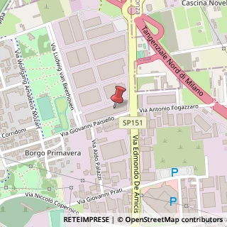 Mappa Via Giovanni Paisiello, 107, 20092 Cinisello Balsamo, Milano (Lombardia)