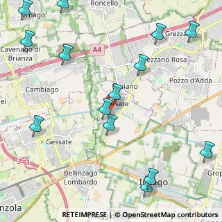 Mappa Via Risorgimento, 20060 Masate MI, Italia (2.87714)