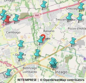Mappa Via Risorgimento, 20060 Masate MI, Italia (2.96941)
