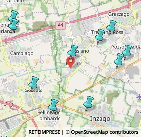 Mappa Via Risorgimento, 20060 Masate MI, Italia (2.82455)