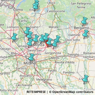 Mappa Via dell'Artigianto, 20864 Agrate Brianza MB, Italia (16.80938)