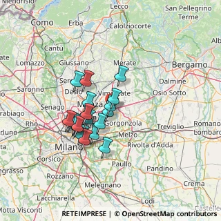 Mappa Via dell'Artigianto, 20864 Agrate Brianza MB, Italia (10.6615)