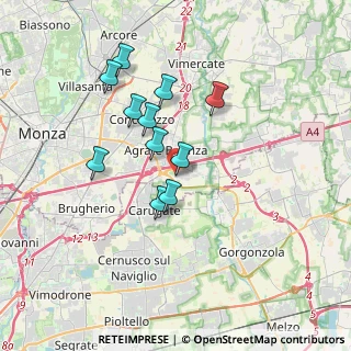 Mappa Via dell'Artigianto, 20864 Agrate Brianza MB, Italia (3.00182)