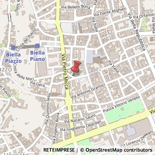 Mappa Via Sebastiano Ferrero, 2, 13900 Biella BI, Italia, 13900 Biella, Biella (Piemonte)