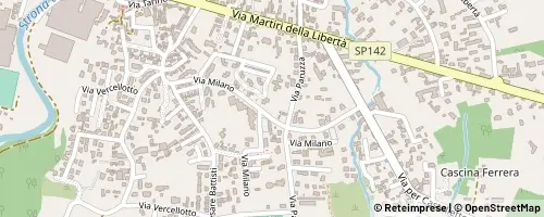 Mappa Cossato