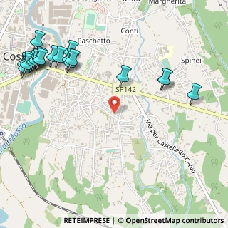 Mappa Via Milano, 13836 Cossato BI, Italia (0.7335)