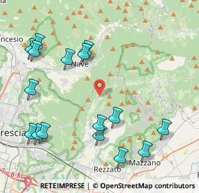 Mappa Via San Gallo, 25082 Botticino BS, Italia (4.95563)