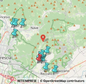 Mappa Via San Gallo, 25082 Botticino BS, Italia (4.53083)