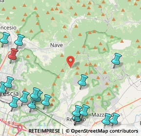 Mappa Via San Gallo, 25082 Botticino BS, Italia (6.5435)