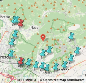 Mappa Via San Gallo, 25082 Botticino BS, Italia (5.5825)