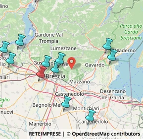 Mappa Via San Gallo, 25082 Botticino BS, Italia (19.43417)
