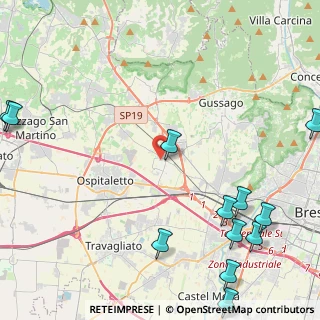 Mappa Via Franceschine, 25045 Castegnato BS, Italia (6.44)