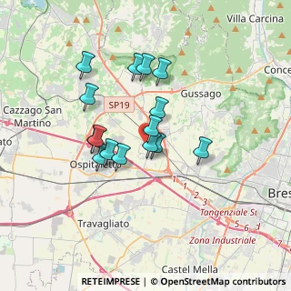 Mappa Via Franceschine, 25045 Castegnato BS, Italia (2.78533)