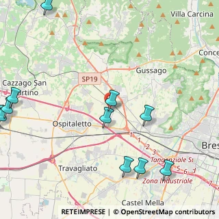 Mappa Via Franceschine, 25045 Castegnato BS, Italia (6.00636)