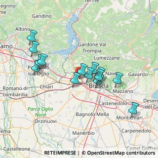 Mappa Via Franceschine, 25045 Castegnato BS, Italia (13.36857)