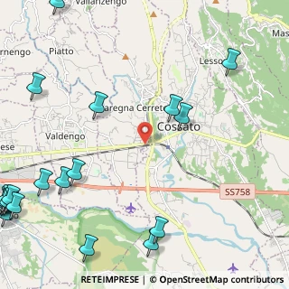 Mappa Via Martiri Libertà, 13854 Quaregna BI, Italia (3.5995)