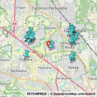 Mappa Via Juan Manuel Fangio, 20020 Arese MI, Italia (1.9735)