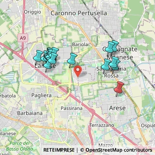 Mappa Via Juan Manuel Fangio, 20020 Arese MI, Italia (1.8375)