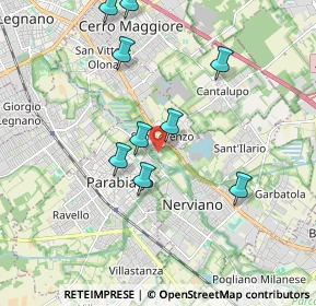 Mappa Via Nuova Circonvallazione, 20014 Parabiago MI, Italia (2.41273)