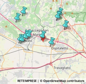 Mappa Cazzago S.M, 25046 Cazzago San Martino BS, Italia (3.85846)