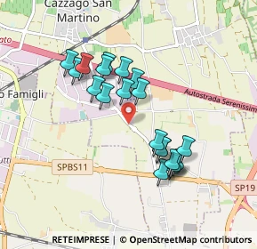 Mappa Cazzago S.M, 25046 Cazzago San Martino BS, Italia (0.7845)