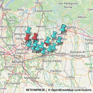 Mappa 20060 Masate MI, Italia (9.864)
