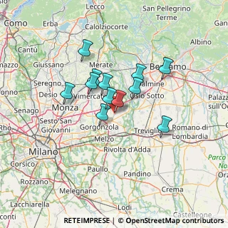 Mappa 20060 Masate MI, Italia (9.87583)