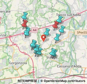 Mappa 20060 Masate MI, Italia (3.05563)