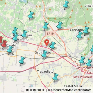 Mappa Via Fratelli Rosselli, 25050 Passirano BS, Italia (6.0795)