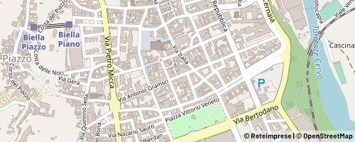 Mappa Biella