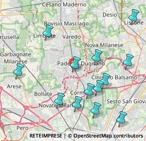 Mappa Solo su appuntamento, 20037 Paderno Dugnano MI, Italia (4.55769)