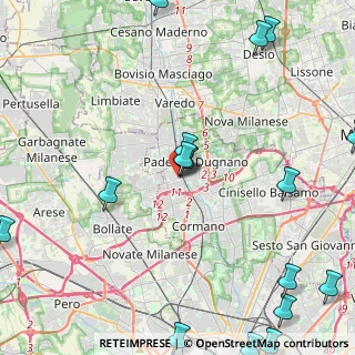 Mappa Solo su appuntamento, 20037 Paderno Dugnano MI, Italia (6.12765)