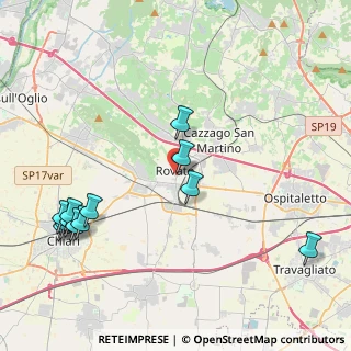 Mappa Via Roma, 25038 Rovato BS, Italia (4.9825)