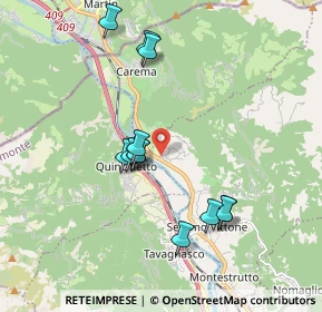 Mappa Frazione Daniele Torre, 10010 Quincinetto TO, Italia (2.7015)