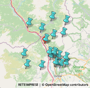 Mappa Frazione Daniele Torre, 10010 Quincinetto TO, Italia (7.147)