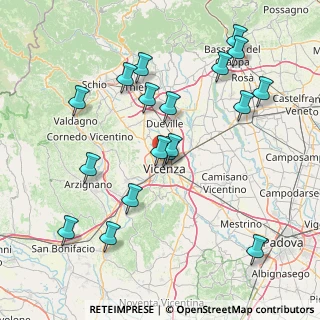 Mappa Via Aspromonte, 36100 Vicenza VI, Italia (16.87333)