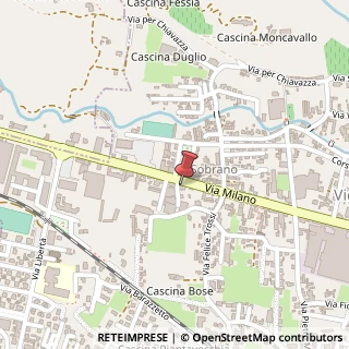 Mappa Via Milano, 76, 13856 Vigliano Biellese, Biella (Piemonte)