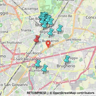 Mappa Viale Enrico Fermi, 20052 Monza MB, Italia (2.0185)